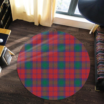Byres (Byses) Tartan Round Rug Premium Round Rug - Tartan Vibes Clothing