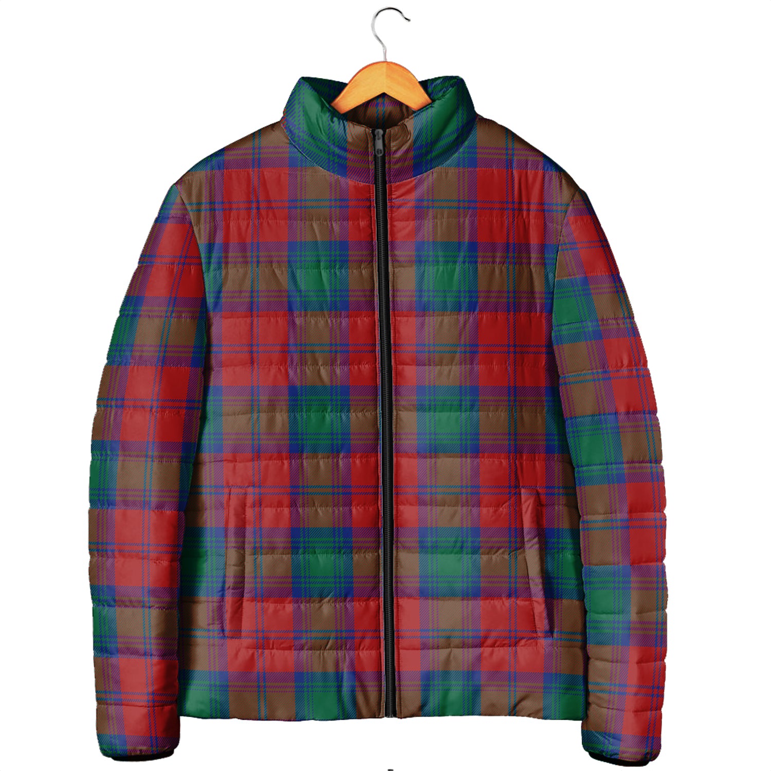 Byres (Byses) Tartan Padded Jacket Men's Padded Jacket - Tartan Vibes Clothing