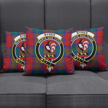 Byres (Byses) Tartan Pillow Cover with Family Crest Rectangle Pillow Cover 51*91cm - Tartan Vibes Clothing
