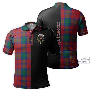 Byres (Byses) Tartan Polo Shirt with Family Crest and Half Of Me Style Kid - Tartan Vibes Clothing