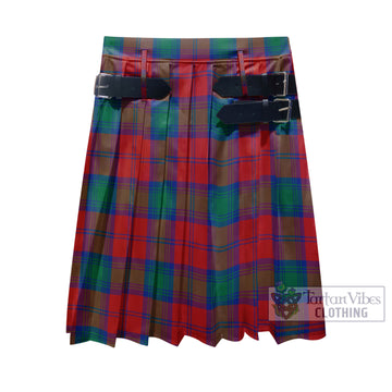 Byres (Byses) Tartan Men's Pleated Skirt - Fashion Casual Retro Scottish Kilt Style