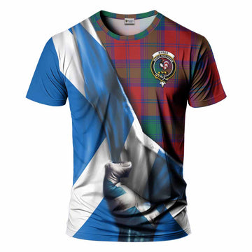 Byres (Byses) Tartan T-Shirt with Family Crest Scotland Patriotic Style Kid's Shirt - Tartan Vibes Clothing