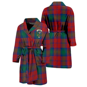Byres (Byses) Tartan Bathrobe with Family Crest Unisex S - Tartan Vibes Clothing