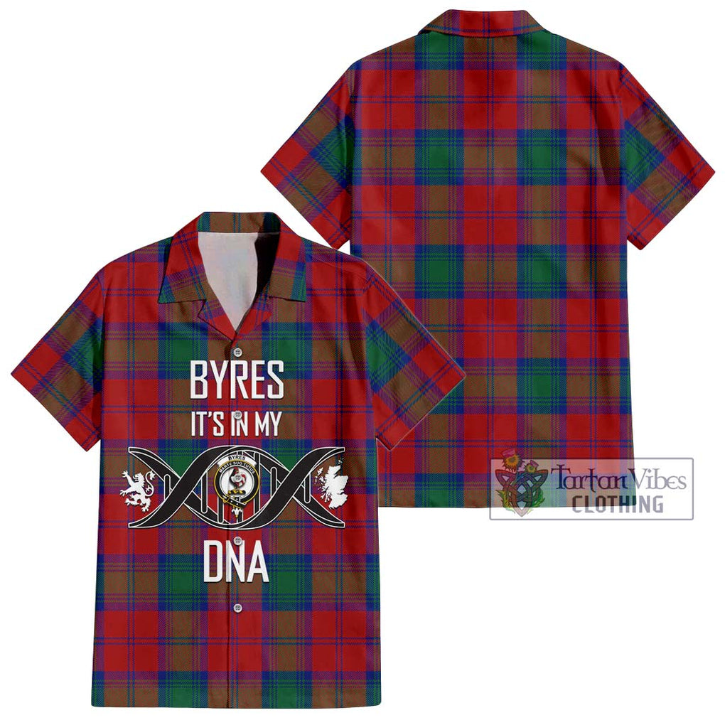 Byres (Byses) Tartan Hawaiian Shirt with Family Crest DNA In Me Style Kid - Tartan Vibes Clothing
