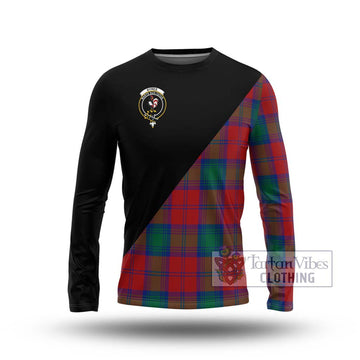 Byres (Byses) Tartan Long Sleeve T-Shirt with Family Crest and Military Logo Style Unisex - Tartan Vibes Clothing