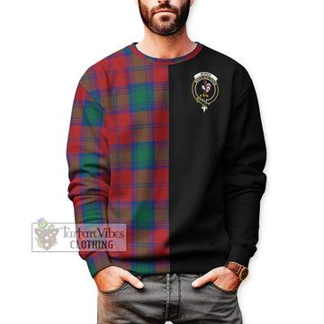 Byres (Byses) Tartan Sweatshirt with Family Crest and Half Of Me Style Unisex - Tartan Vibes Clothing
