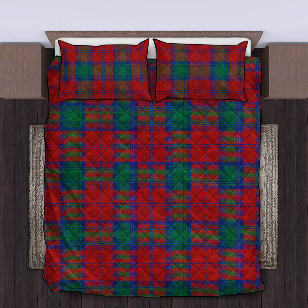 Byres (Byses) Tartan Quilt Bed Set King - Tartan Vibes Clothing