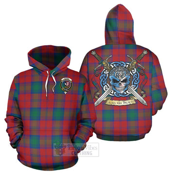 Byres (Byses) Tartan Hoodie with Family Crest Celtic Skull Style Zip Hoodie - Tartan Vibes Clothing