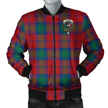 Byres (Byses) Tartan Bomber Jacket with Family Crest