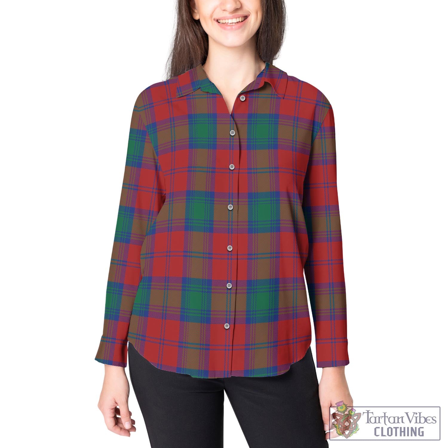Byres (Byses) Tartan Women's Casual Shirt - Tartan Vibes Clothing