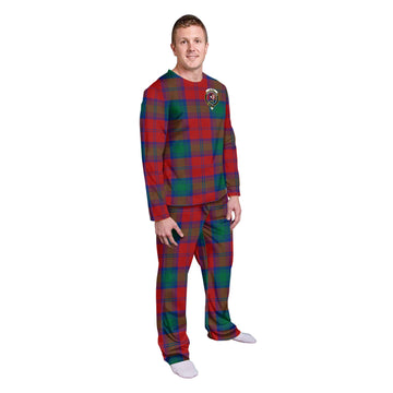 Byres (Byses) Tartan Pajamas Family Set with Family Crest - Tartan Vibes Clothing