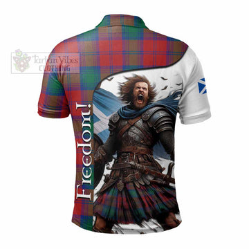 Tartan Vibes Clothing Byres (Byses) Crest Tartan Polo Shirt Inspired by the Freedom of Scottish Warrior