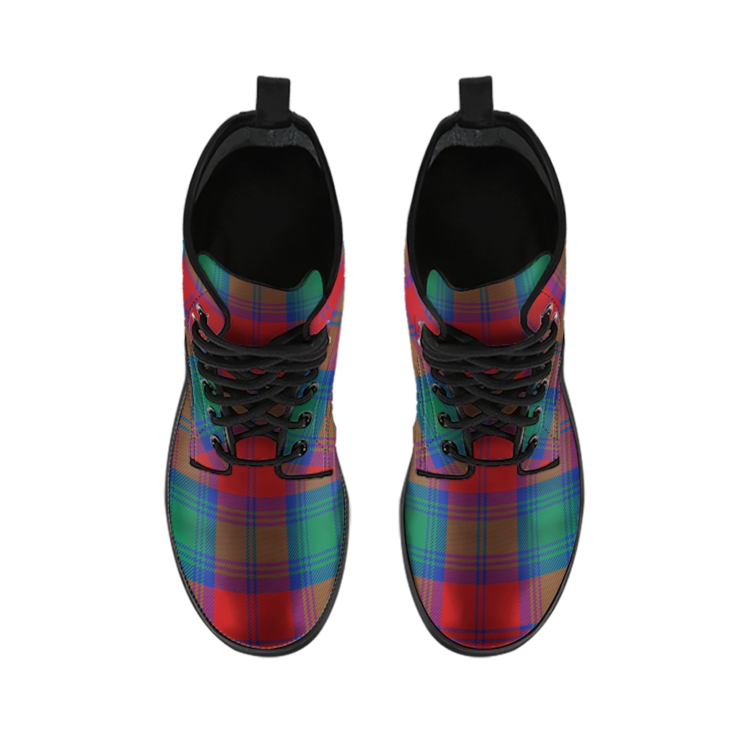 Byres (Byses) Tartan Leather Boots - Tartan Vibes Clothing
