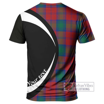 Byres (Byses) Tartan T-Shirt with Family Crest Circle Style - Tartan Vibes Clothing