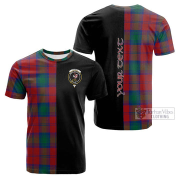 Byres (Byses) Tartan Cotton T-shirt with Family Crest and Half Of Me Style Kid's Shirt - Tartan Vibes Clothing