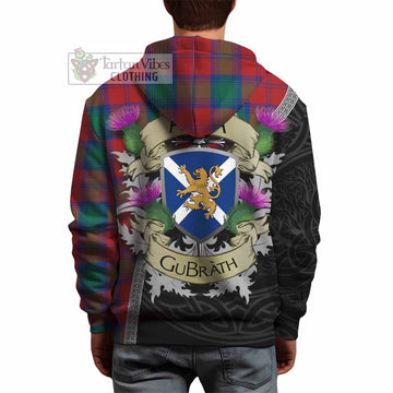 Byres (Byses) Tartan Family Crest Hoodie Lion Rampant Royal Thistle Shield Celtic Inspired - Tartan Vibes Clothing