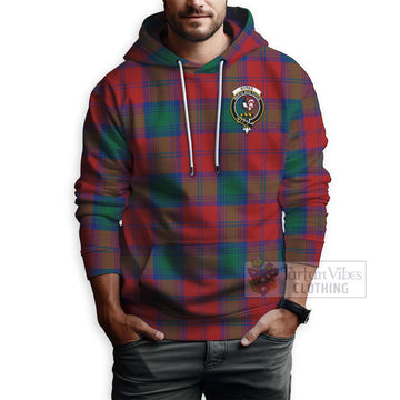 Byres (Byses) Tartan Hoodie with Family Crest and Bearded Skull Holding Bottles of Whiskey - Tartan Vibes Clothing
