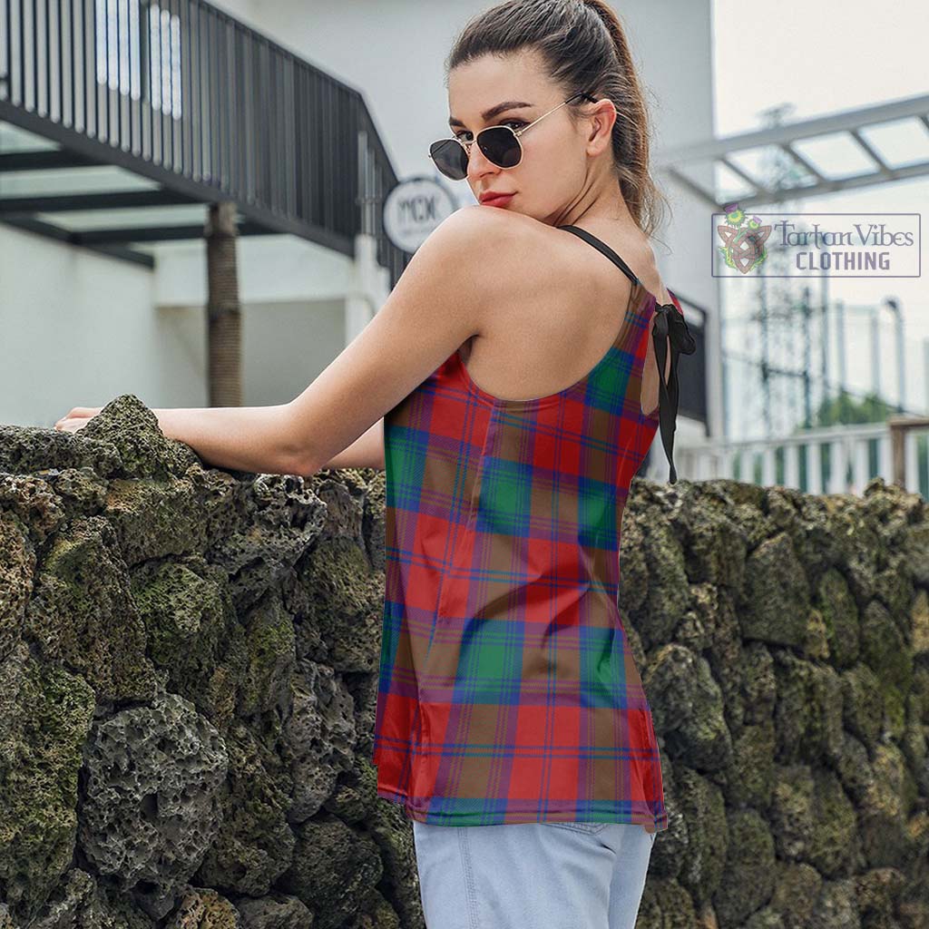 Byres (Byses) Tartan Loose Halter Neck Camisole - Tartan Vibes Clothing