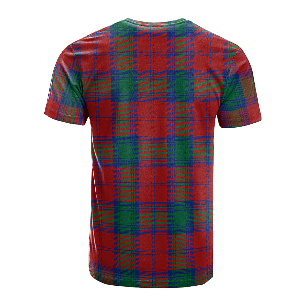 Byres (Byses) Tartan T-Shirt with Family Crest