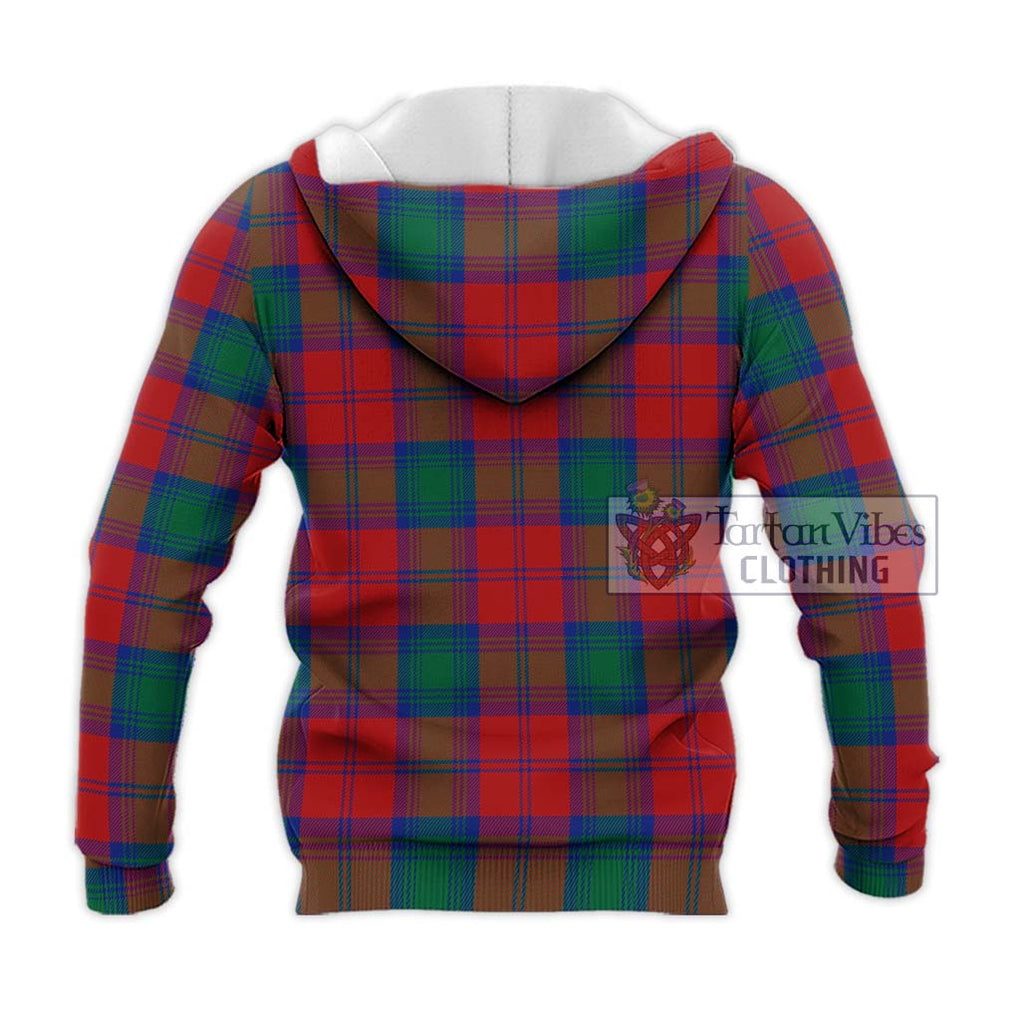 Byres (Byses) Tartan Knitted Hoodie with Family Crest DNA In Me Style - Tartanvibesclothing Shop