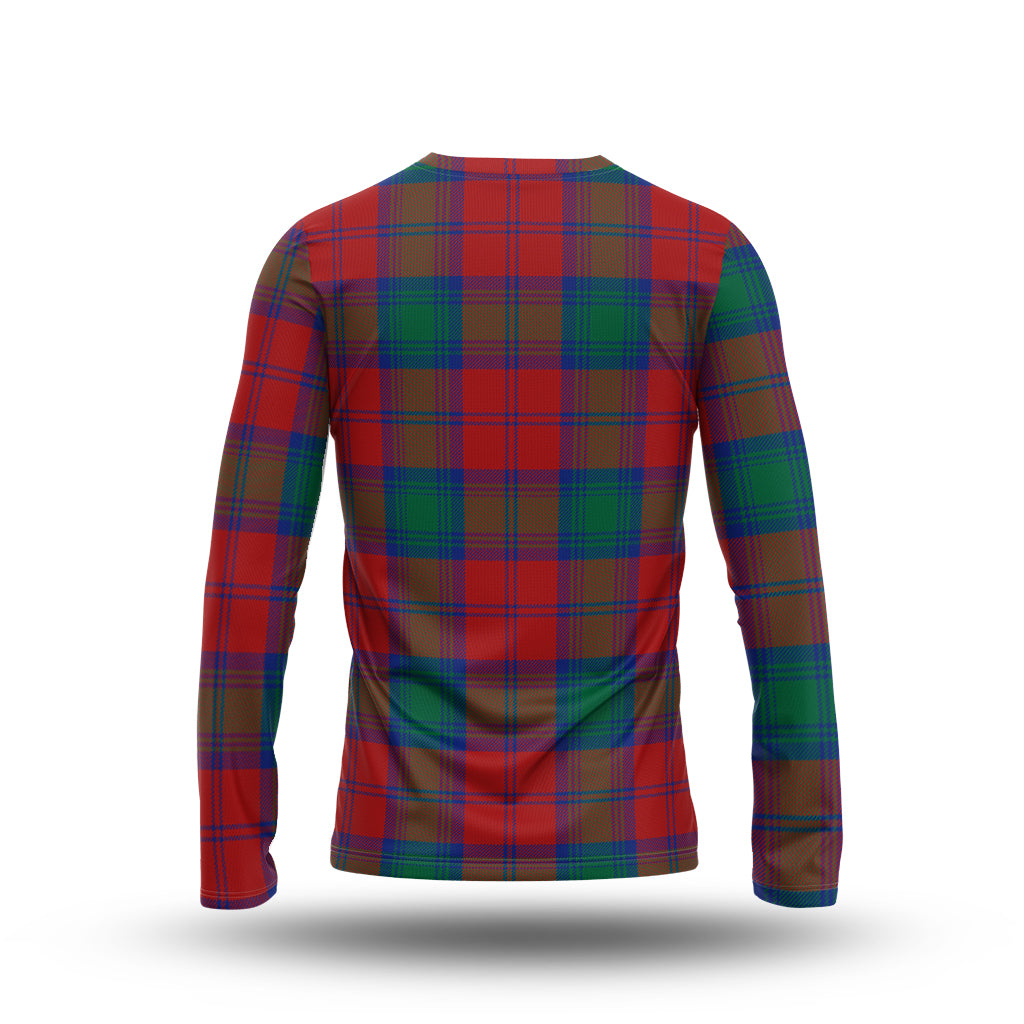 Byres (Byses) Tartan Long Sleeve T-Shirt with Family Crest - Tartan Vibes Clothing