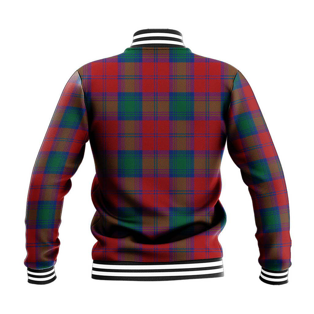 Byres (Byses) Tartan Baseball Jacket with Family Crest - Tartan Vibes Clothing