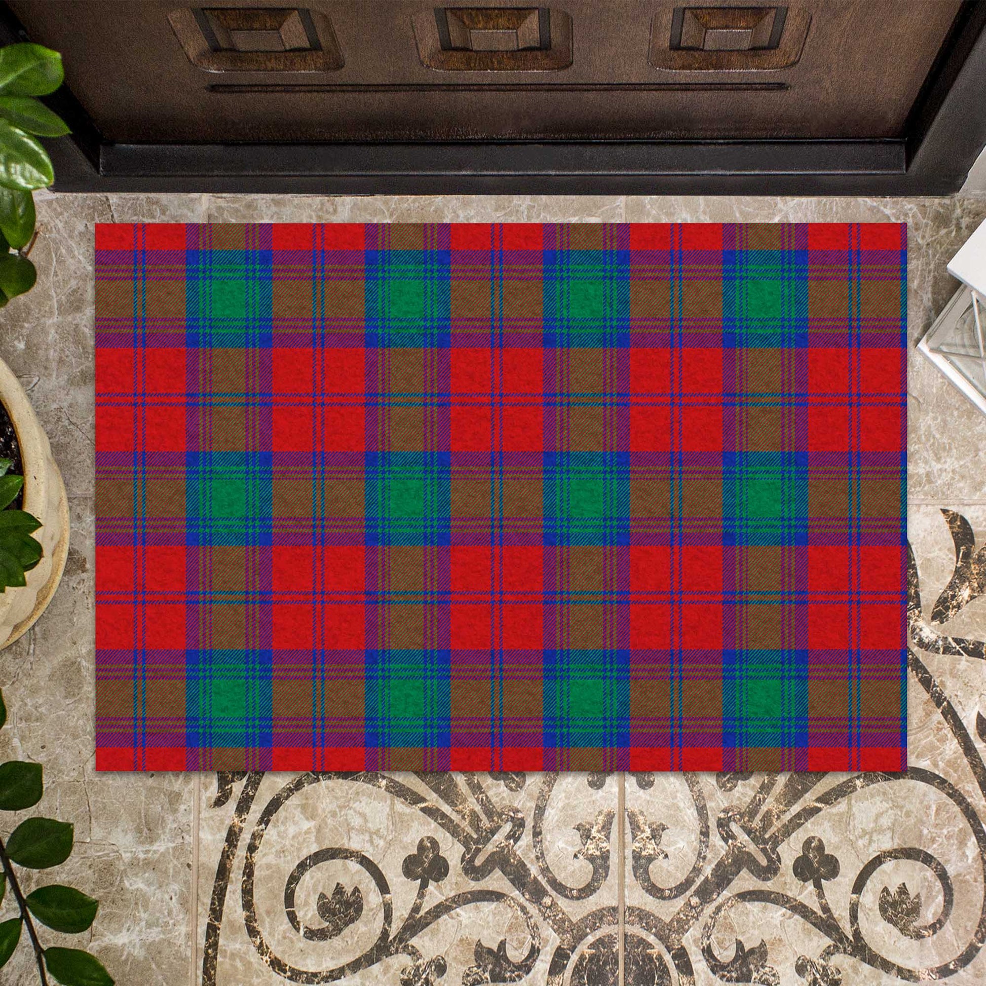 Byres (Byses) Tartan Rubber Doormat - Tartan Vibes Clothing