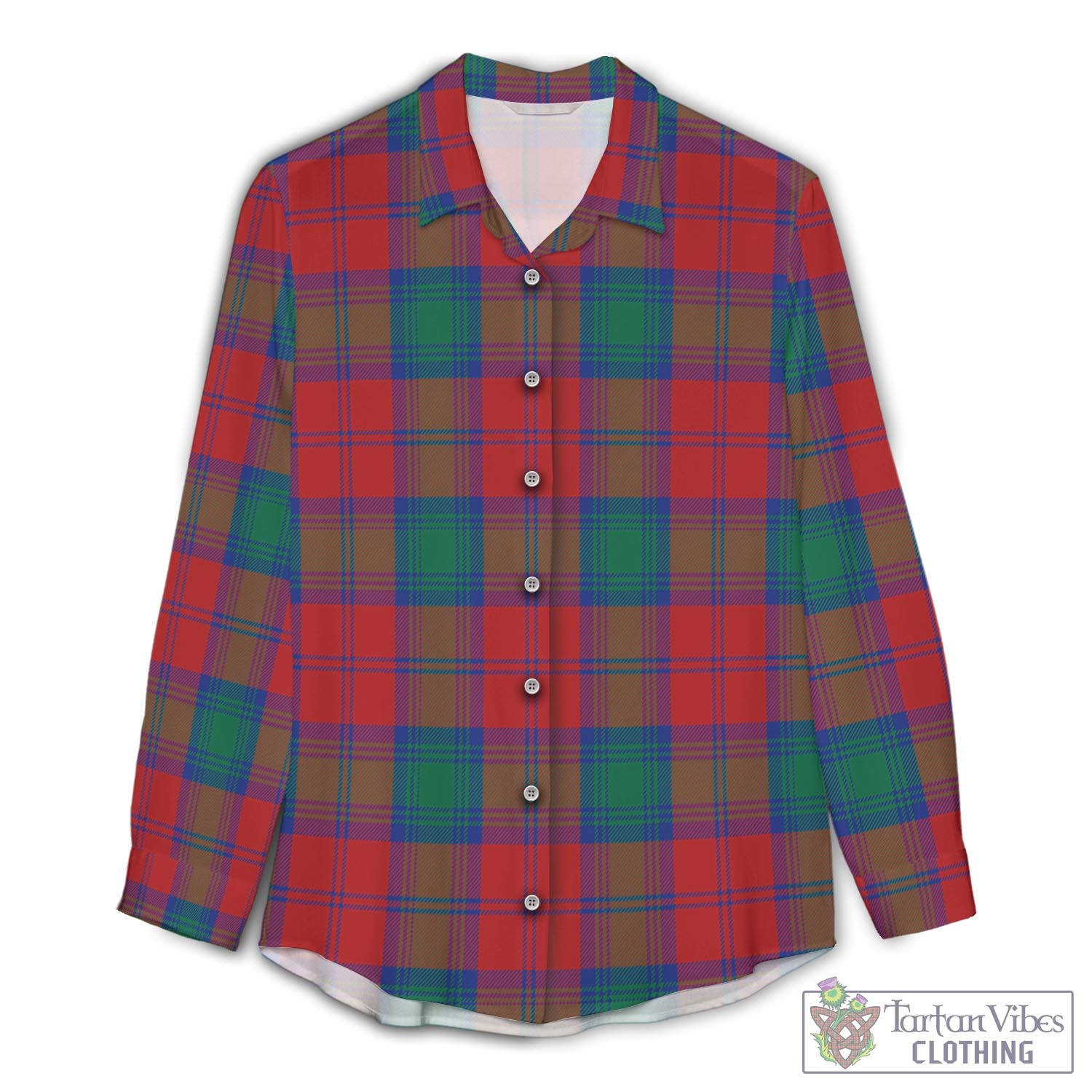 Byres (Byses) Tartan Women's Casual Shirt - Tartan Vibes Clothing