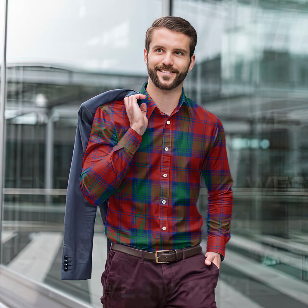 Byres (Byses) Tartan Long Sleeve Button Up Shirt - Tartan Vibes Clothing
