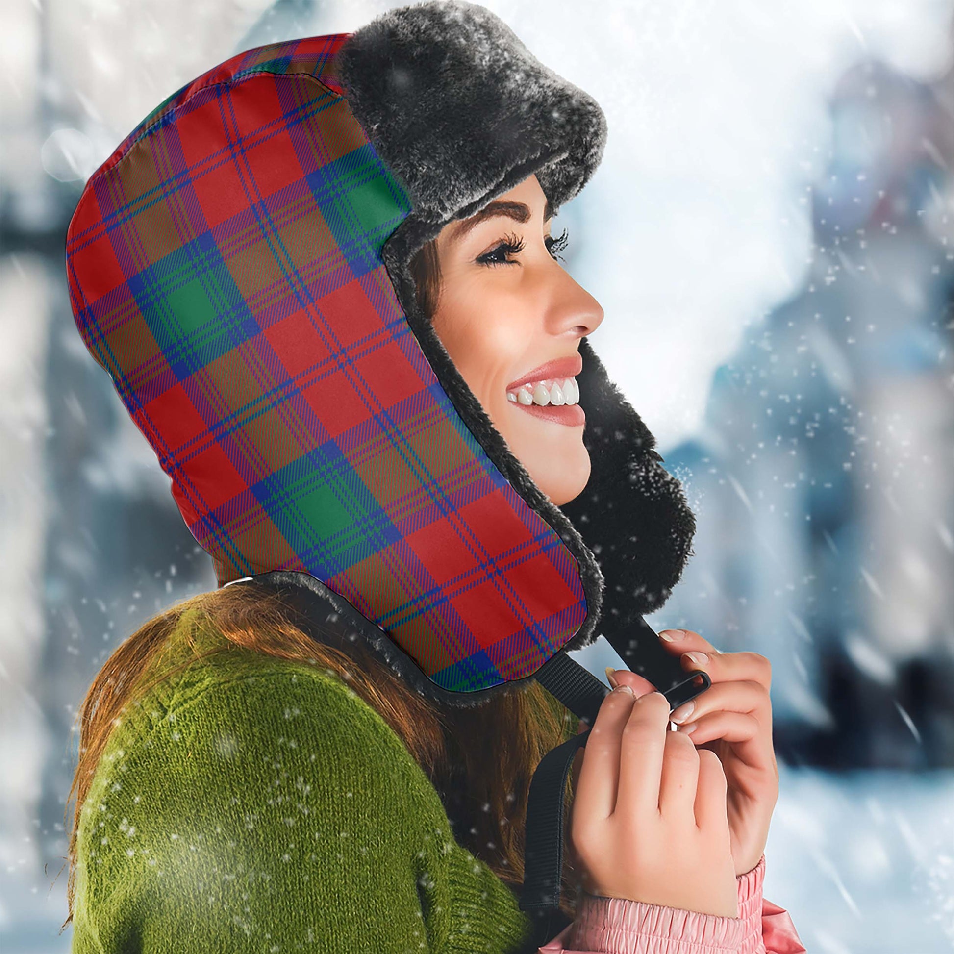 Byres (Byses) Tartan Winter Trapper Hat - Tartan Vibes Clothing