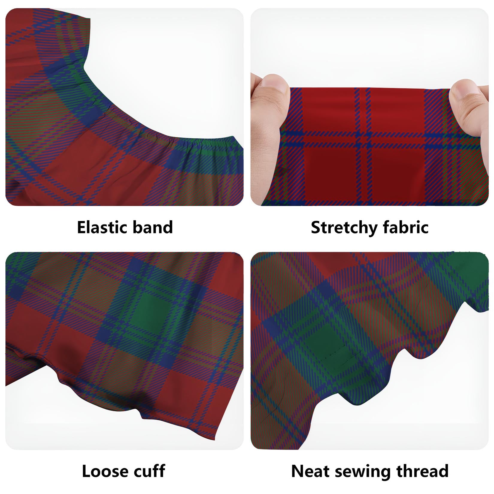 Byres (Byses) Tartan Off Shoulder Long Dress - Tartan Vibes Clothing