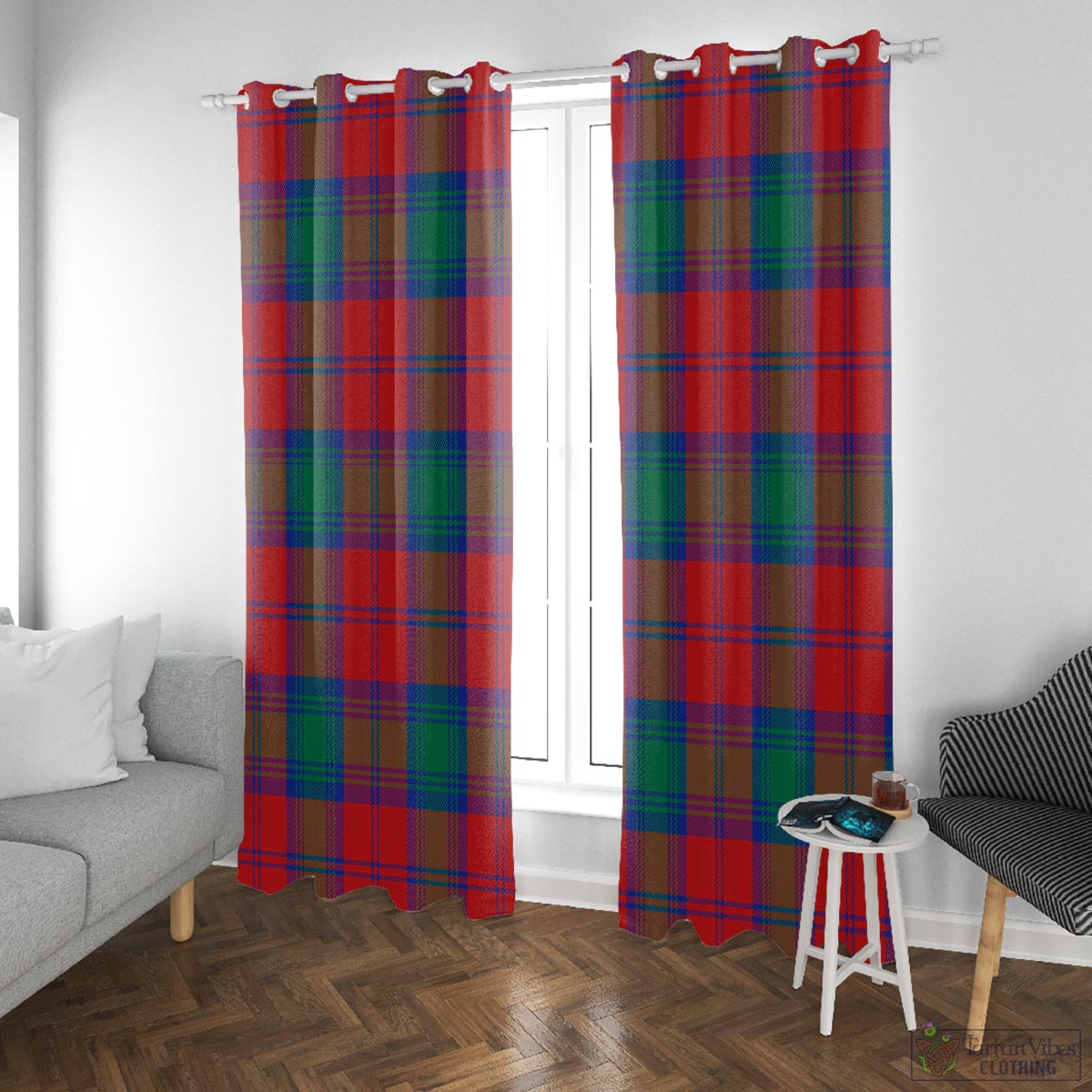 Byres (Byses) Tartan Window Curtain