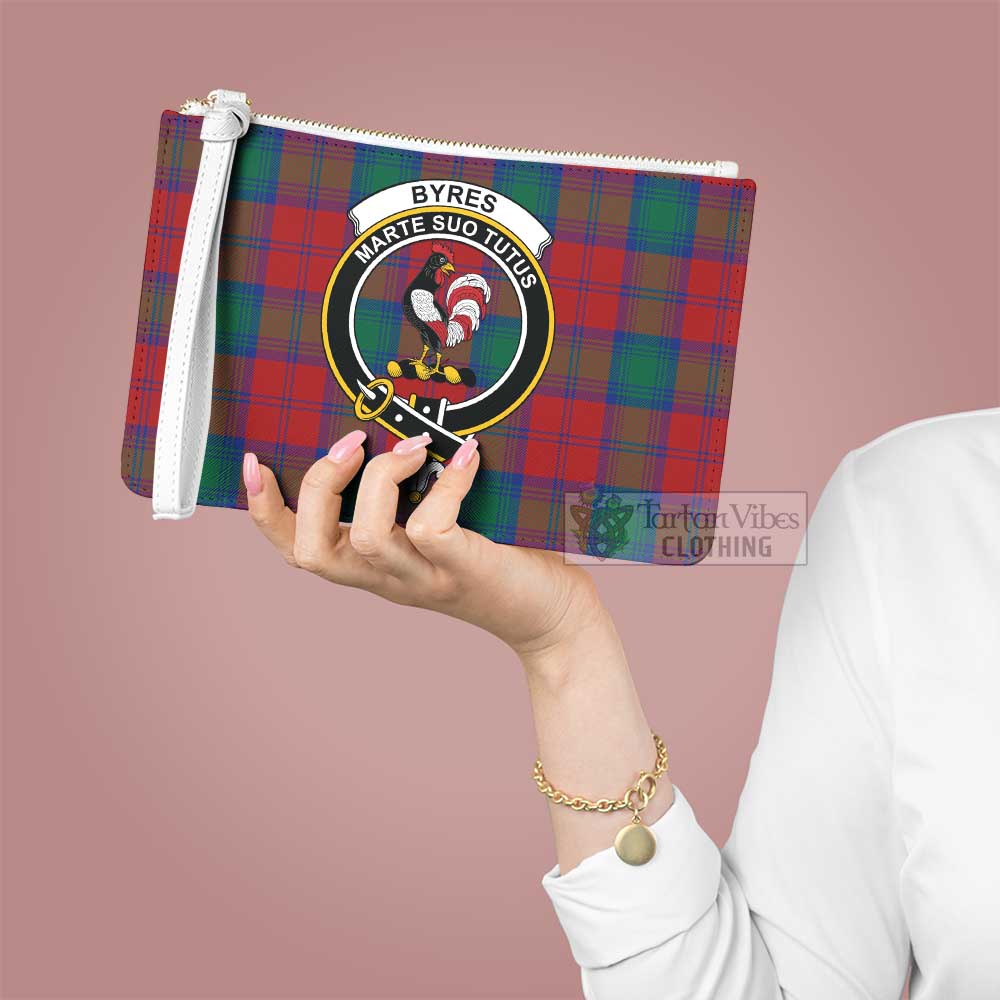 Tartan Vibes Clothing Byres (Byses) Family Crest Tartan Clutch Bag