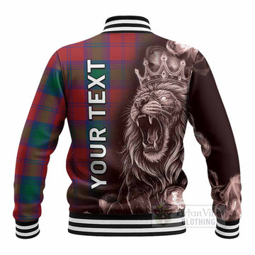 Byres (Byses) Tartan Baseball Jacket Roaring Lion Heritage