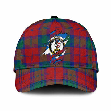 Byres (Byses) Tartan Classic Cap with Family Crest In Me Style