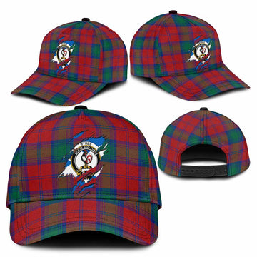 Byres (Byses) Tartan Classic Cap with Family Crest In Me Style
