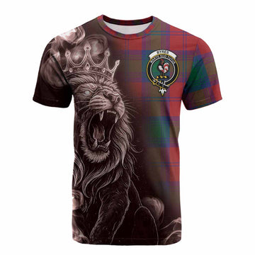 Byres (Byses) Tartan Cotton T-shirt Roaring Lion Heritage