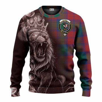 Byres (Byses) Tartan Knitted Sweater Roaring Lion Heritage
