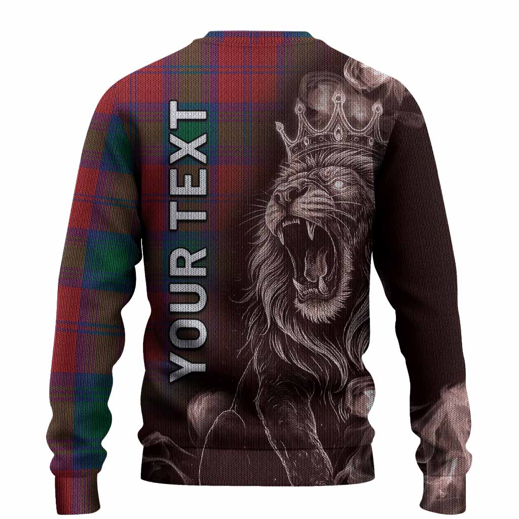 Byres (Byses) Tartan Knitted Sweater Roaring Lion Heritage