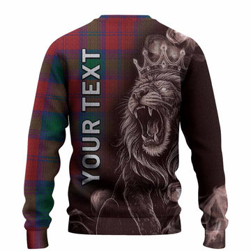 Byres (Byses) Tartan Knitted Sweater Roaring Lion Heritage