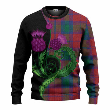 Byres (Byses) Tartan Knitted Sweater Traditional Scottish Thistle
