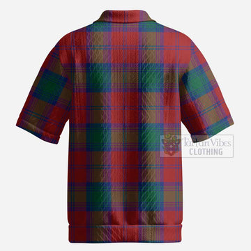 Byres (Byses) Tartan Men’s Polo Sweater Top with Family Crest