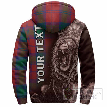 Byres (Byses) Tartan Sherpa Hoodie Roaring Lion Heritage