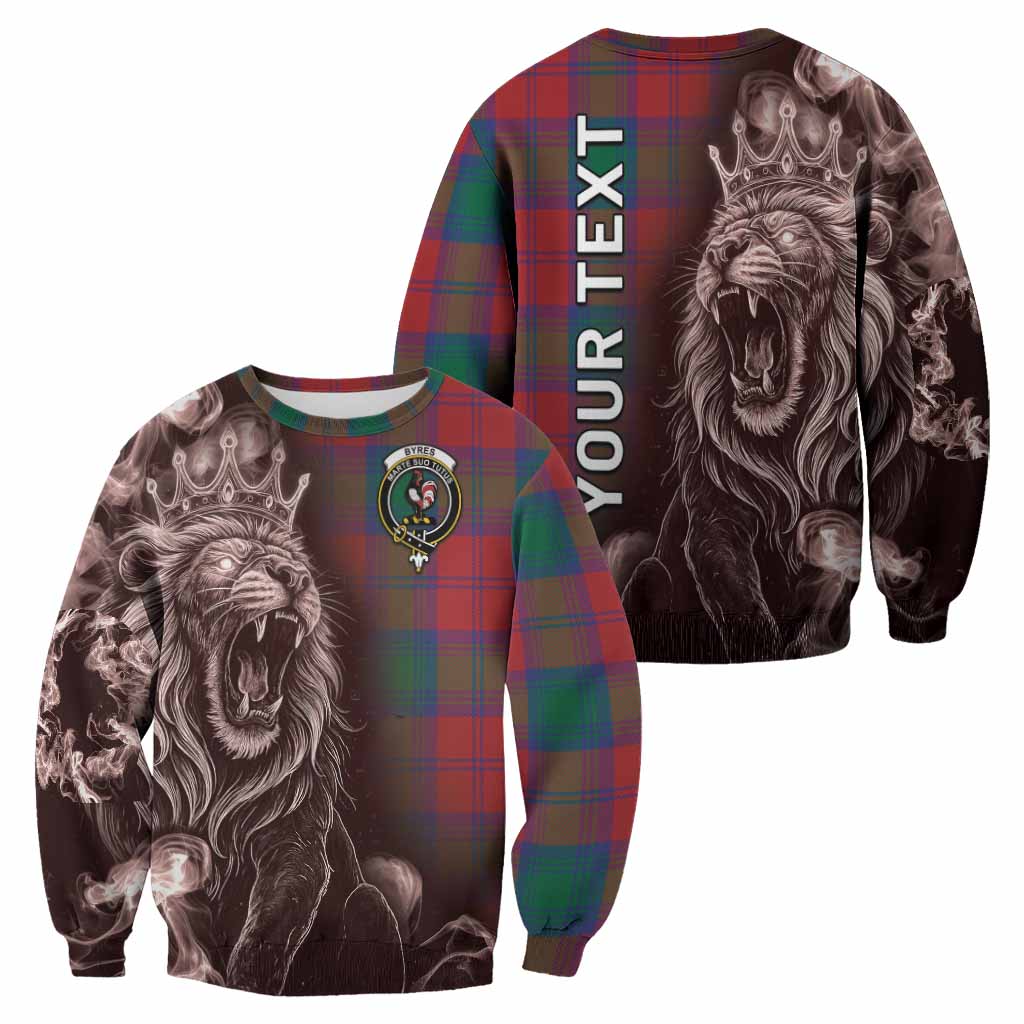 Byres (Byses) Tartan Sweatshirt Roaring Lion Heritage
