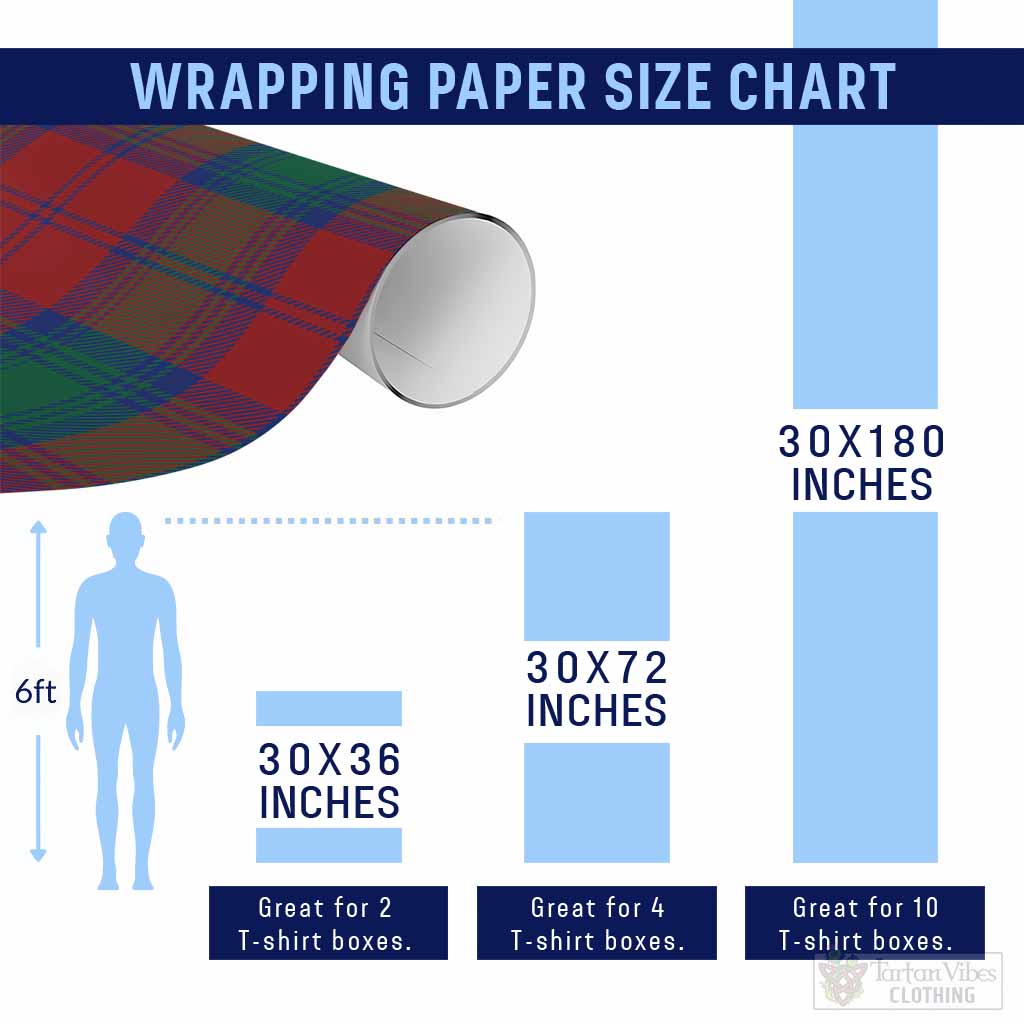 Byres (Byses) Tartan Wrapping Paper