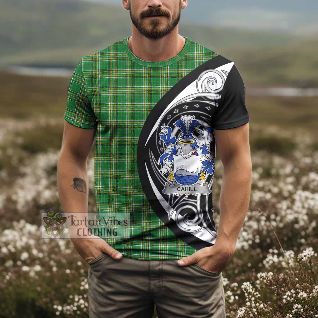 Cahill Irish Clan T-Shirt Celtic Circle Style - Tartan Vibes Clothing