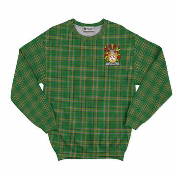 Cairnes Irish Clan Tartan Sweatshirt with Coat of Arms Unisex - Tartan Vibes Clothing