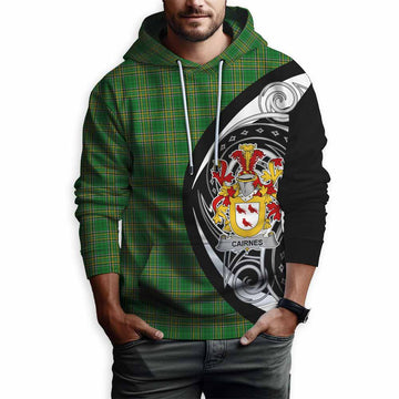Cairnes Irish Clan Hoodie Celtic Circle Style Pullover Hoodie - Tartan Vibes Clothing