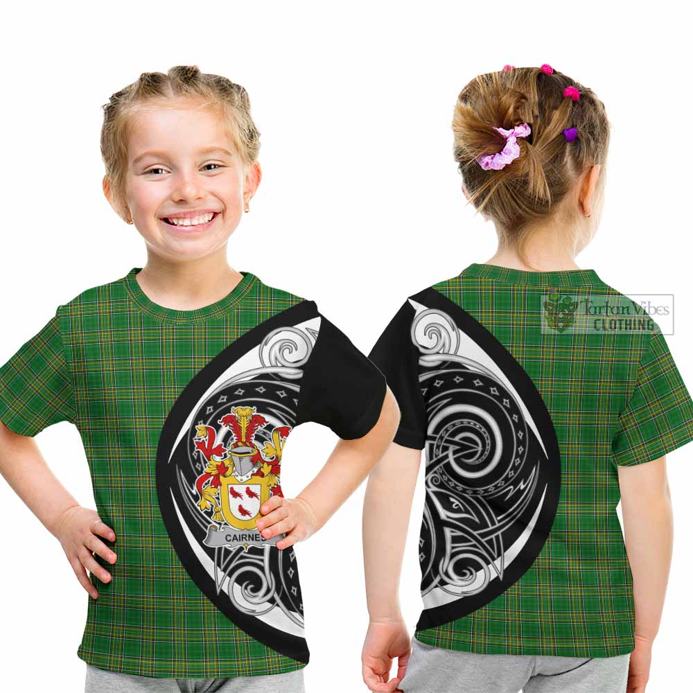 Cairnes Irish Clan Kid T-Shirt Celtic Circle Style - Tartan Vibes Clothing