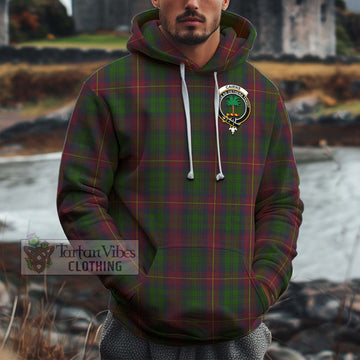 Cairns Tartan Cotton Hoodie with Family Crest Pullover Hoodie XS - Tartan Vibes Clothing